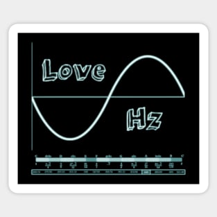 Love Hz Sticker